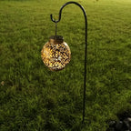 EXCMARK 2 Pack Shepherd Hook 48 inch 1/2 inch Thick Use at Weddings, Hanging Solar Lights, Lanterns, Bird Feeders, Metal Hanger Hook. (Black, 48 inch) U.S. Patent.