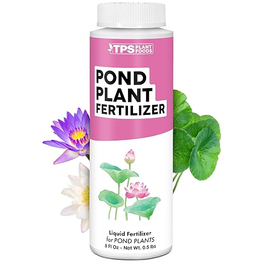Pond Plant Fertilizer – Liquid Plant Food for Healthy Aquatic Growth, Stronger Roots & Vibrant Pond Plants, 8 oz