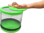 Needzo DIY Terrarium Kit, Small Hermit Crab Starter Kit with Wire Cage, Palm Tree Water Holder, Sponge, Bag of Food and Gravel, All in One Pet Supplies, Color May Vary, 4.5 Inches