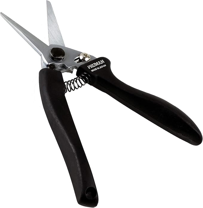 Wazakura Professional Japanese Pruning Shears 7.67inch(195mm) Made in Japan, Floral Trimming Scissors, Multipurpose Garden Hand Clipper with Safety Lock