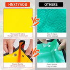 Repotting Mat for Indoor Plant Transplanting and Potting Soil Mess Control Portable Succulent Planting Potting Tray Gardening Gifts for Women Men Plant Lover Gifts (Orange 27" x 27")