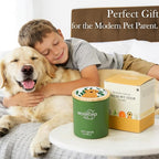 Pet Odor Eliminator Candle – Lavender & Green Tea, 60-Hour Long Burn Time, Plant Based Pet Safe Soy Wax Candles for Home Scented, Cat & Dog Friendly Odor Eliminating Candle Gift