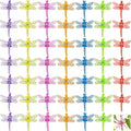 GXXMEI 70PCS Orchid Support Clips - Dragonfly Plant Clips for Orchids, Vines & Flowers