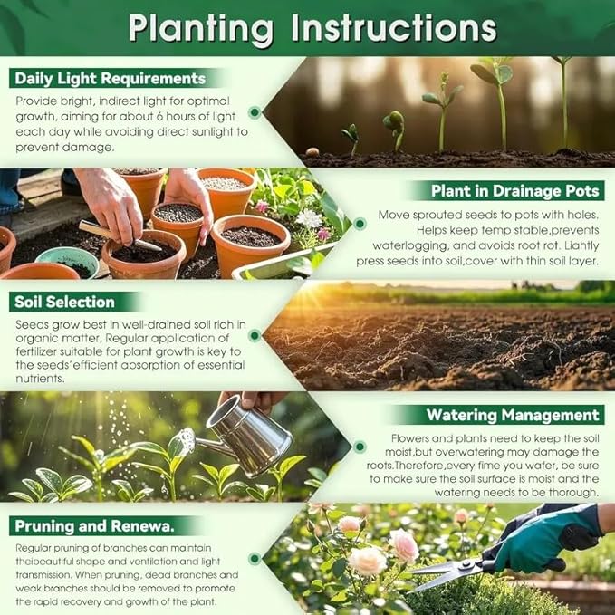 199+ Hosta Flower Seeds for Planting - Non-GMO Heirloom Perennial, Perfect for Shaded Gardens, Low Maintenance & Long Blooming Plants