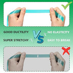 Stretch Tie Tape Roll, 2 Pack Total 300 Feet 1/2" Garden Tie Tape Thick Sturdy Garden Plant Ties Green Vinyl Plant Ribbon Gardening Tools Green Garden Roll for Indoor Outdoor Patio Plant Use