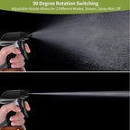 Cleaning Spray Bottles for Plants Misters for Inside, 2 Pack 16.9 oz Squirt, Water Spray Bottle Mist Sprayer, No Leak Hair Mister Empty with Adjustable Nozzle (Brown)