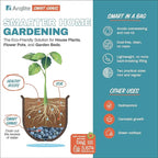 Arqlite Smart Gravel 1 Gallon Eco Friendly for Drainage, Hydroponics, Plant Drainage, Plant Gravel, Planter, or Gardening (Pack of 2)
