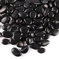 3/4-1 5/8Inch Black River Pebbles for Vases Pebbles for Indoor Plants Gravel Rocks for Crafts River Rocks 11LB Pebbles Decorative Stones for Plants Outdoor