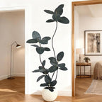 Artificial Rubber Tree 6FT(72in) Tall Faux Trees with Realistic Leaves, Fake Rubber Floor Potted Artificial Plants for Home Office Living Room Indoor Outdoor Decor (6feet,1Pack)