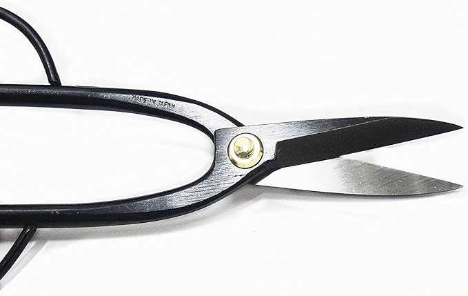 4 Piece Japan Bonsai Tool Set: Professional Grade Japanese Concave Cutters and Spherical Knob Cutters Butterfly and Ashinaga Shears