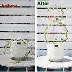 1PCS Hoya Trellis Plant Support Indoor Metal Frame Unique Trellis for Climbing Plants Potted Hoya Pots Small Houseplant Vine Support for Plant Lovers Home Decor