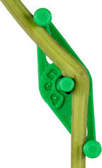 Bendies LST Plant Training Clips 15 Pack - v2.0 Adjustable Low Stress Green Support Clips for Stem Bending, Grow Tent, Plant Ties & Gardening Accessories