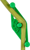 Bendies LST Plant Training Clips 50 Pack Green - v2.0 Adjustable Low Stress Green Support Clips for Stem Bending, Grow Tent, Plant Ties & Gardening Accessories