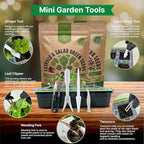 Organo Republic 22 Lettuce & Salad Greens Seeds & 25 Most Popular Herb Seeds Variety Pack Bundle, 36,400+ Non-GMO Heirloom Garden Seeds for Planting Vegetables & Herbs for Indoor & Outdoor Gardening