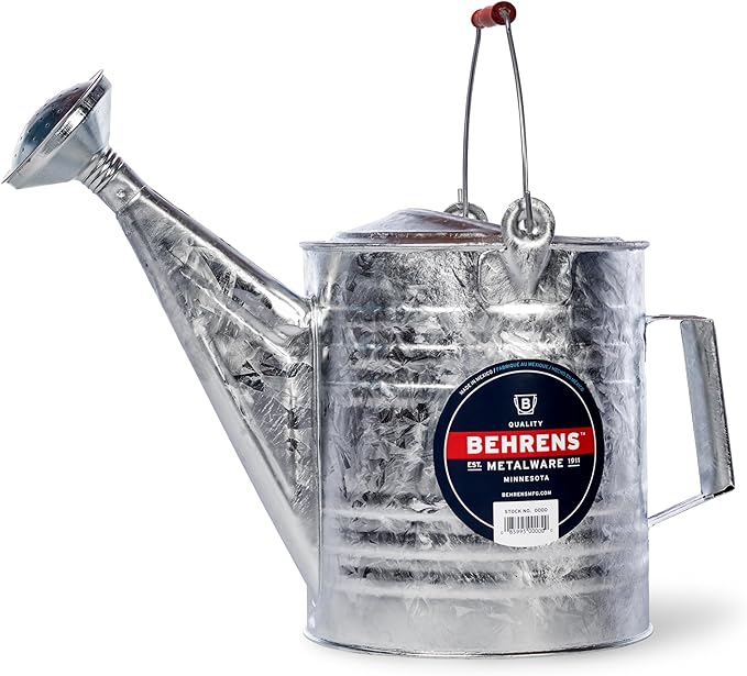 Behrens 2 Gallon Hot Dipped Steel Watering Can