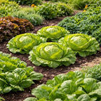 Buttercrunch Lettuce Seeds – Soft Butterhead Leaves, Compact Loose Heads for Home Gardens, Raised Beds & Containers