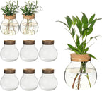 Plant Propagation Station,Hydroponic Terrarium Vase,Desktop Glass Planter Station,for Houses,Garden Decorations,ropagating Hydroponic Plants,Centerpiece Office,Home Garden Decor (9)