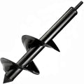 Heavy Duty Auger Drill Bit, 3X Faster Planting & Digging! Hex Shank Fits All 3/8" Drills ，Garden Bulb Planter, Ice Fishing & Fence Post Hole Digger ， Carbon Steel Blade