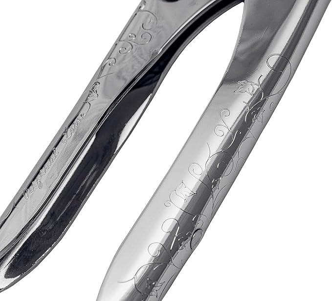Original LÖWE 5, 100-Year Anniversary Edition - Professional Anvil Pruning Shears 5.100 Made of Metal with Stainless, Non-Stick Coated Steel Blade and Handcrafted Leather Holster