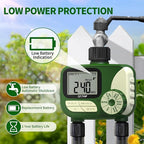 GMR Hose Timer for Watering, Water Timer, Irrigation Controller for Garden Hose Faucet, Programmable Automatic Watering System/Manual/Rain Delay, IP54 Waterproof