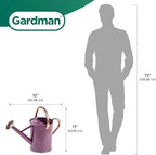 Gardman R34881 1 Gallon Watering Can, Deep Violet