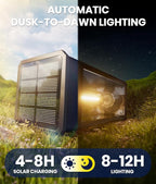 12 Pack Bright Solar Pathway Lights Outdoor,IP65 Waterproof Auto On/Off Solar Garden Light Path Lights Solar Powered for Outside Yard Path Lawn Walkway Driveway Landscape Lighting Patio Decor