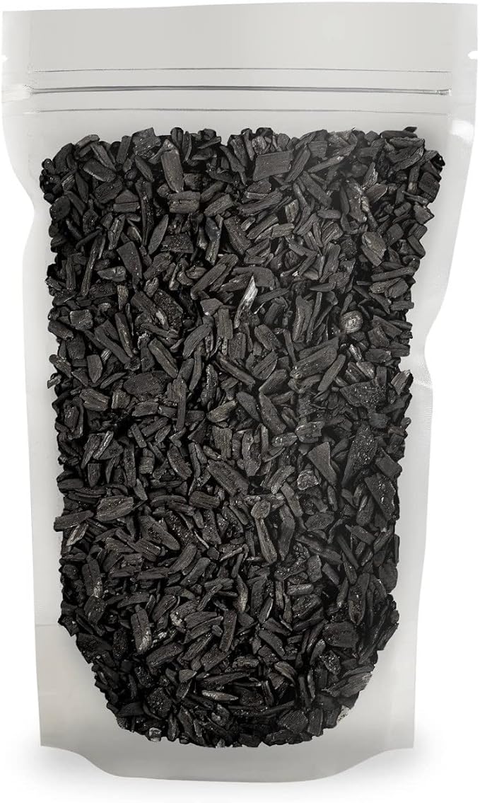 Gardenera - 20 Quart - Premium Horticultural Charcoal for Indoor Plants | Black Diamond Soil Amendment for Orchids, Terrariums, and Gardening (4 Bags of 5 Quart)