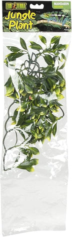 Exo Terra Plastic Terrarium Plant, Medium, Mandarin