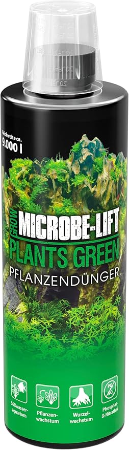 MICROBE-LIFT All in One Aquatic Plant Fertilizer, Increases Plant and Root Growth, Improves Coloring, 16 Fl Oz