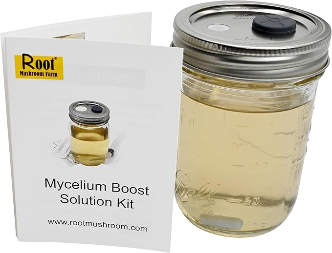 Mushroom Liquid Culture Kit – Spore Germinating & Mycelium Boosting Solution/NEW Launch (8oz OR 150ml)