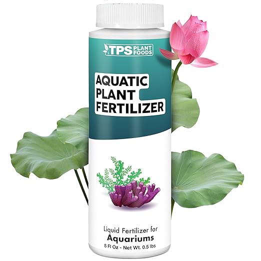 Aquatic Plant Fertilizer – Liquid Plant Food for Lush Growth, Vibrant Color & Healthy Aquarium Plants, 8 oz