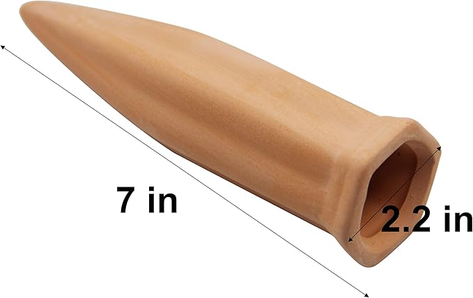 MorTime 8pcs Plant Watering Devices, Plant Waterer Self Watering Terracotta Spikes Automatically Water Your Indoor and Outdoor Plants While On Vacation