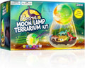 LAOESE Dinosaur Terrarium Kit for Kids - Dino Kid Crafts with DIY Moon Lamp Kit - Birthday Gifts for Boys Ages 4 5 6 7 8-12 Year Old - Arts and Crafts for Boy and Kids