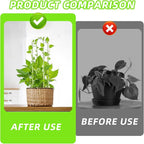 3PCS U-Shaped Clear Acrylic Trellis, 13.7X4'' Plant Trellis for Potted Climbing Plants, U-Style Garden Plant Support for Vine, Ivy, Hoya, Pothos Indoor with Outdoor Use