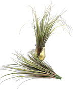 CATTREE Fake Wheat Grass Plants Artificial Greenery Tall Shrubs 16 Bundles, Outdoor Decor Faux Plastic Leaves Bushes for Indoor Office Garden Wedding Party Vase Filler DIY Decorations, Purple 16 Pcs