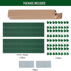 MAXPACE Greenhouse Hoops for DIY Grow Tunnels Less Than 2.7ft Wide, Rust-Free Fiberglass Support Hoops Frame for Garden Fabric, Plant Support Garden Stakes, Gardening Supplies, 50pcs