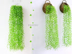 PASYOU Artificial Hanging Vines, Fake Simulation Weeping Willow Plants Decor Greenery Leaves Ivy for Wedding Indoor Outdoor Home Garden Balcony Patio Planter Filler DIY Decoration - Green 10 Pack