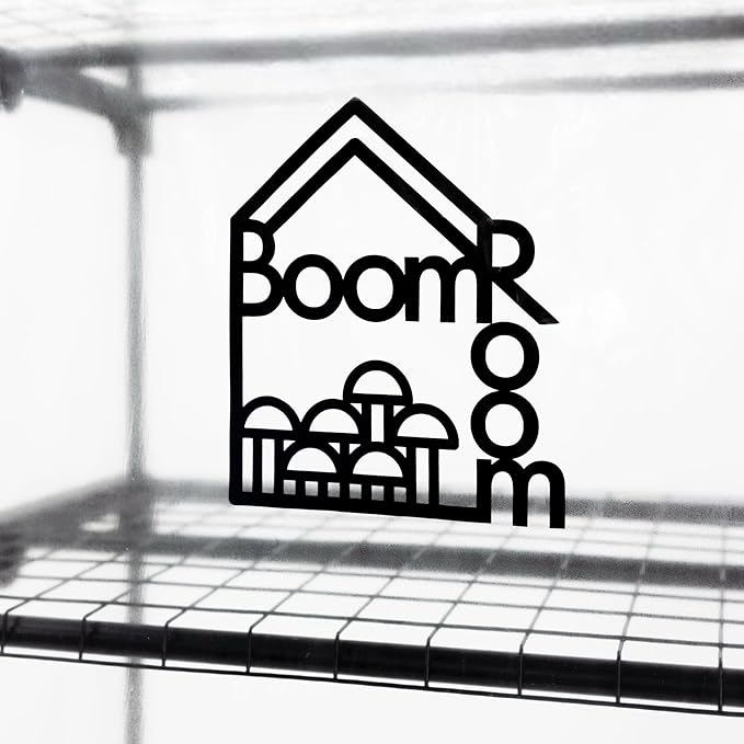 North Spore BoomRoom II Automated Mushroom Grow Tent Kit | Complete Martha Tent System with Humidity & FAE Control | 5-Rack Fruiting Chamber for Indoor Mycology | High-Yield Monotub Alternative