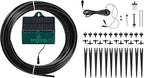 Bosmere Irrigatia Sol-C12 Solar Automatic Watering System for Water Barrels, green