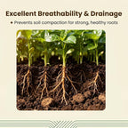 Halatool 6 Pcs Organic Coconut Coir Bricks for Plants, Compressed Coco Coir Brick Coconut Fiber Substrate with Low EC & pH Balance, High Expansion Coco Peat Seed Starter Garden Soil for Planting