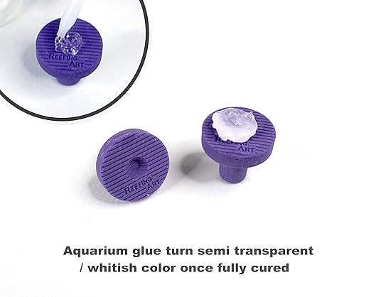 Aquarium Glue Clear for Plants Corals aquascaping Instant Aquarium Safe (4pcs Pack)