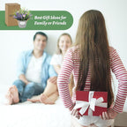 Fake Plants Purple Lavender Flowers in Pot 10" Tall Faux Artificial Potted Plant Greenery for Home Office Patio Coffee Table Farmhouse Aesthetic Bedroom Bathroom Decor