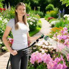 100FT Non-Expanding Garden Hose – Lightweight & Durable, Flexible, Burst-Resistant, Anti-Kink for Outdoor Use (Green)