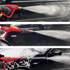 Pressure Washer Gun with Replacement Extension Wand, Upgraded Power Washer Gun with 5 Spray Nozzle Tips, M22 Fitting, 37 Inch, 3000 PSI