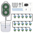 Automatic Plant Waterer Indoor Self Watering System for Pot Plant,Battery Powered Outdoor IPX5 Waterproof Auto Drip Irrigation Kit Beginner-Friendly Water 15 Plants