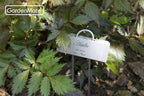 GardenMate 100-Pack Weatherproof Mini Metal Plant Labels, Height 5 3/4'', Label Area 7/8'' x 2 1/2''