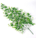 Fake Hanging Plants Decoration, PASYOU Artificial Vine Ivy Sweet Potato Leaves Plastic Foliage Vines, UV Resistant Greenery Flowers for Indoor Outdoor Home Garden Wall Wedding Party Table Green 4 Pack