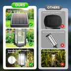 ELECLINK Solar Pathway Lights Outdoor, 8 Pack Upgraded Solar Lights Outdoor Waterproof, Bright Up to 15 Hrs Auto On/Off Garden Light for Yard Patio Lawn Path Walkway Driveway Outside Decor(Cool White)
