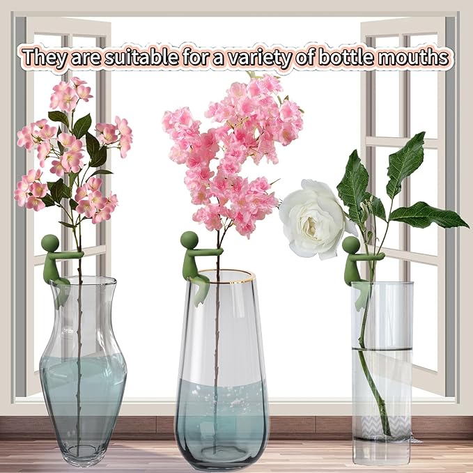 Plant Propagation Buddy - Indoor Plant Support for Supporting Stems, Shoots & Cuttings - Ideal for Plant Propagation Stations & Indoor Gardens - Plant Cutting Holder Interesting Gifts（Three Colors）