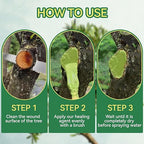 Tree Wound Sealer, 300g Pruning Sealer, Grafting Wax with Brush Tree Trunk Paint Protection Rapidly Form Protective Film for Damaged Trees Bark Repair Pruning Seal Fruit Tree Maintenance, Green
